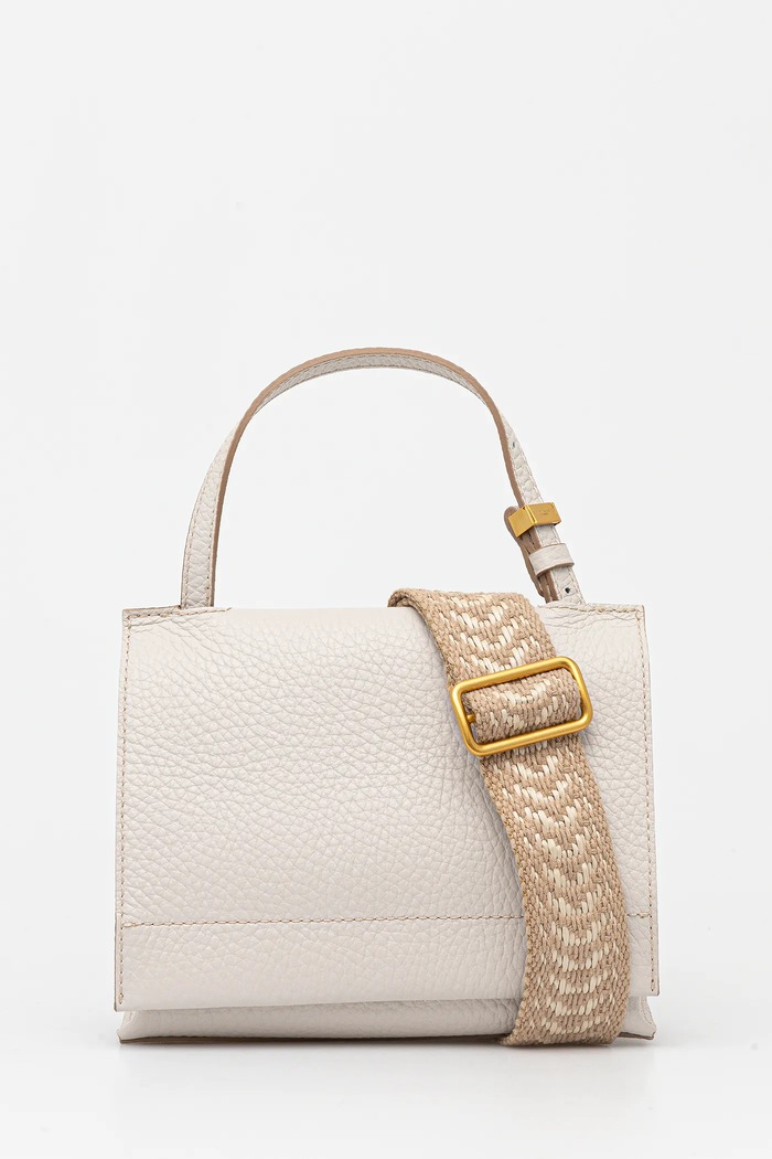 Gianni Chiarini bőr táska NICOLE nappa bőr fehér BS.11335.TKL.NAETN