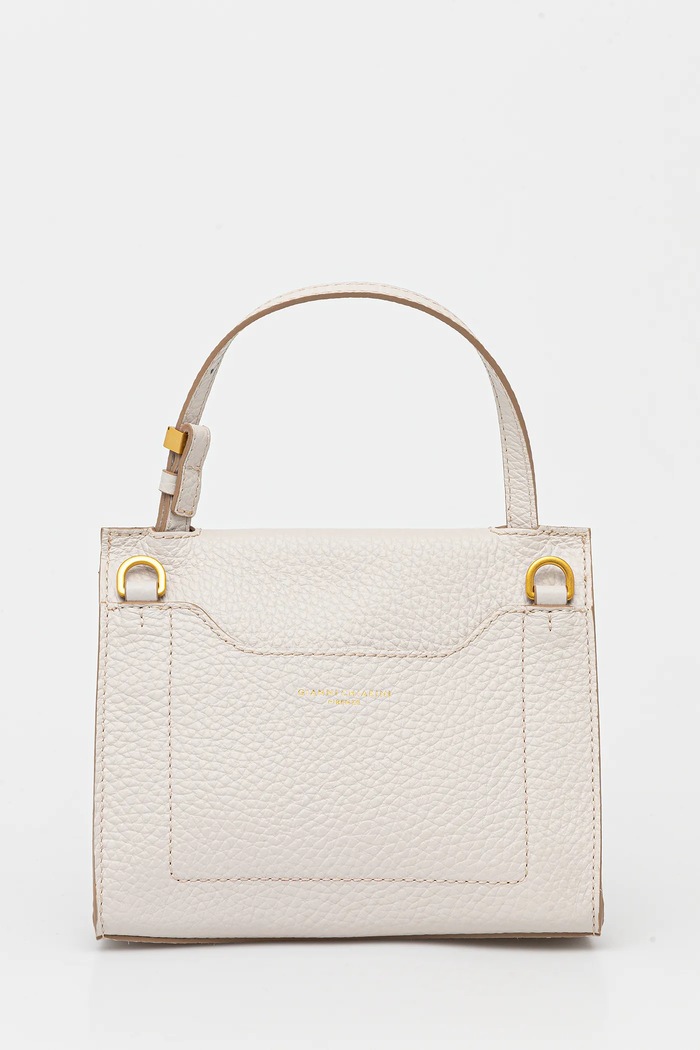 Kiegészítők Gianni Chiarini bőr táska NICOLE BS.11335.TKL.NAETN fehér
