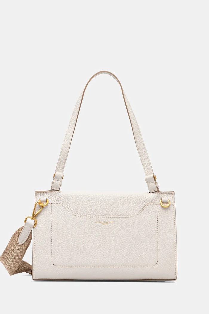 Gianni Chiarini bőr táska NICOLE nappa bőr bézs BS.11336.TKL.NAETN