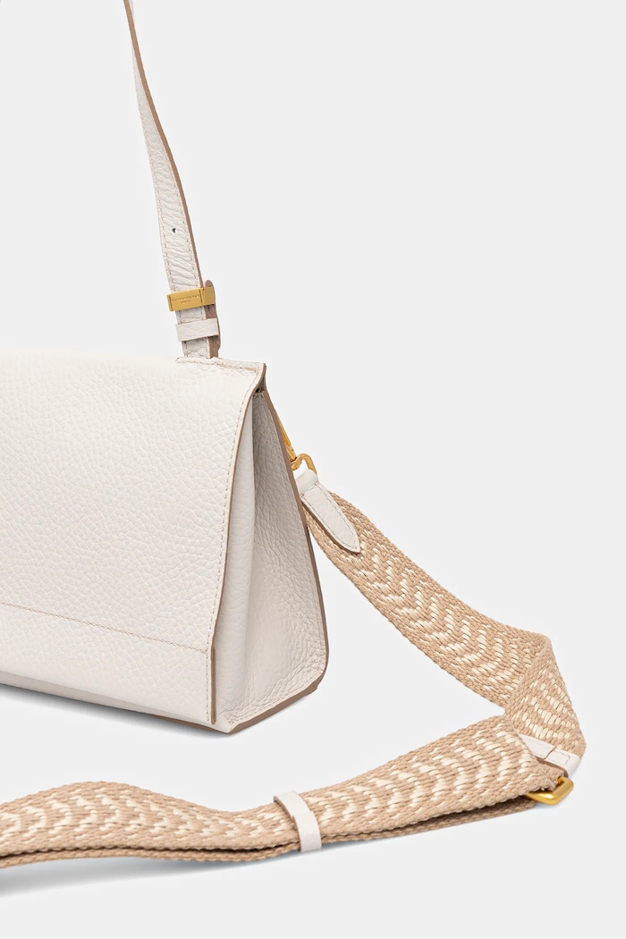 Kiegészítők Gianni Chiarini bőr táska NICOLE BS.11336.TKL.NAETN bézs