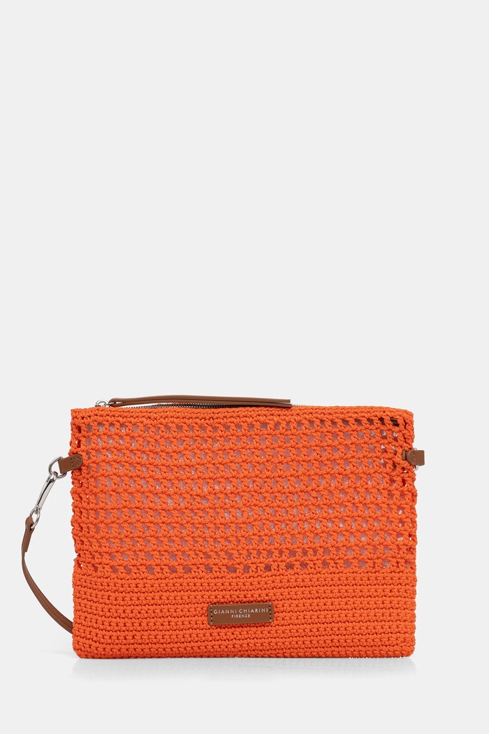 Kabelka Gianni Chiarini VICTORIA imitácia kože oranžová BS.11580.SMCRH