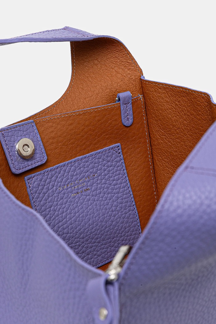 Gianni Chiarini torebka skórzana EUFORIA BS.9554.RNGDBL fioletowy