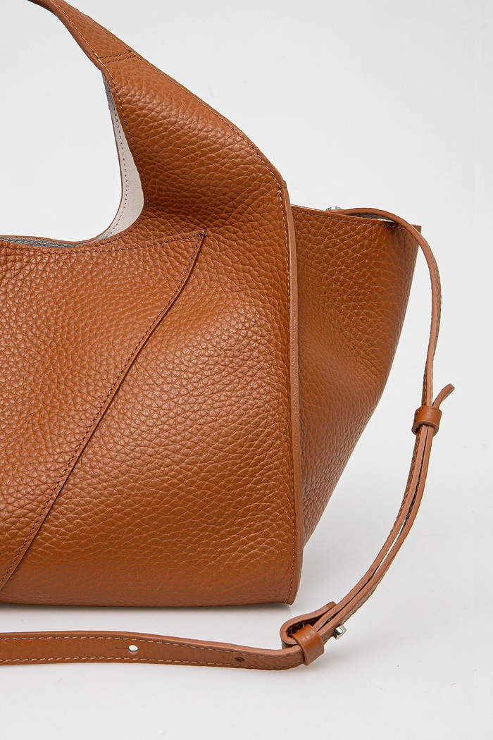Accesorii Gianni Chiarini Geantă de piele EUFORIA BS.9555.RNGDBL maro