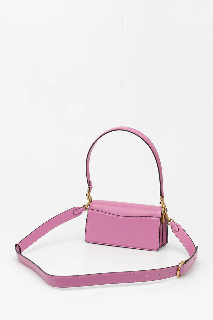 Accesorii Coach poseta de piele Tabby CAM87 violet