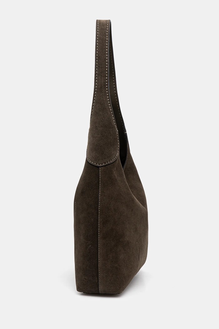 Coach Geantă de femei din piele întoarsă Brooklyn Shoulder Bag 28 CW637 verde SS26