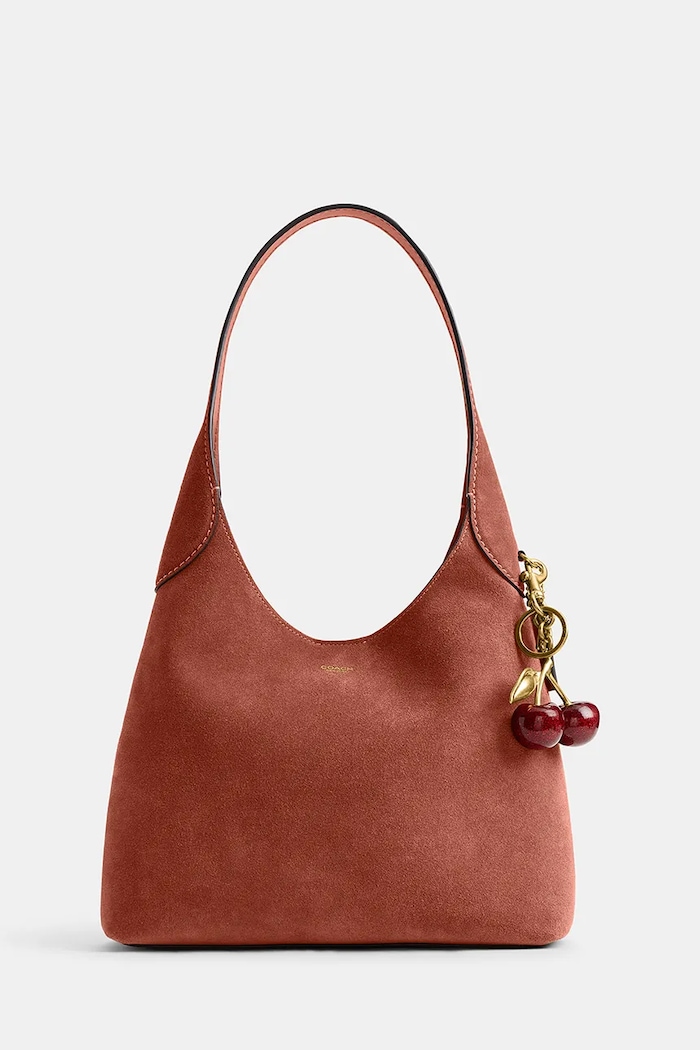 Coach чанта дамска от велур Brooklyn Shoulder Bag 28 CW637