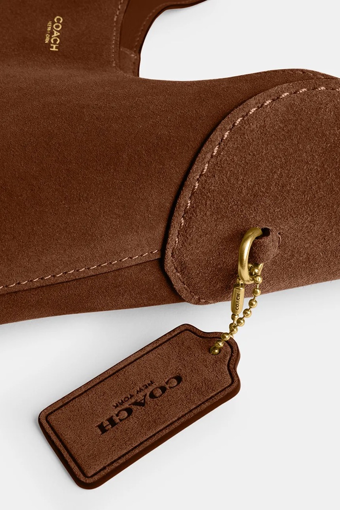 Coach Brooklyn Shoulder Bag 28 geantă de femei din piele întoarsă CW637