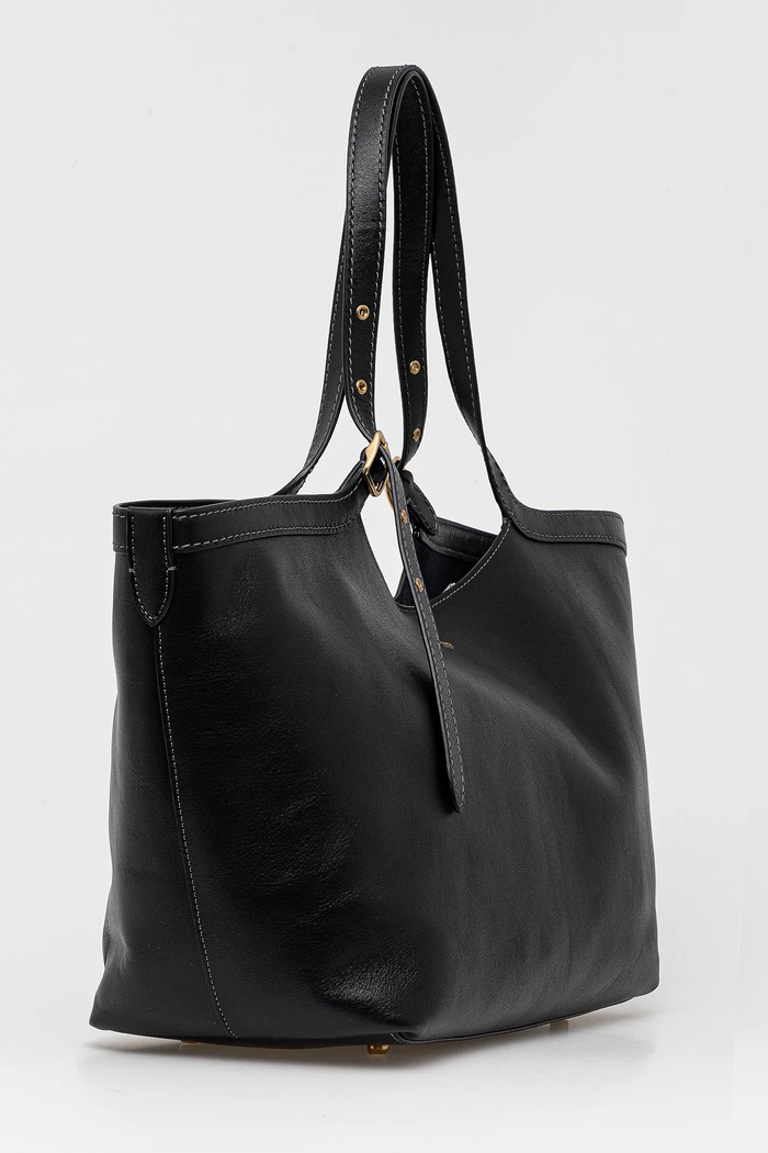 Δερμάτινη τσάντα Coach Gramercy Tote Bag CAM00 μαύρο AA00