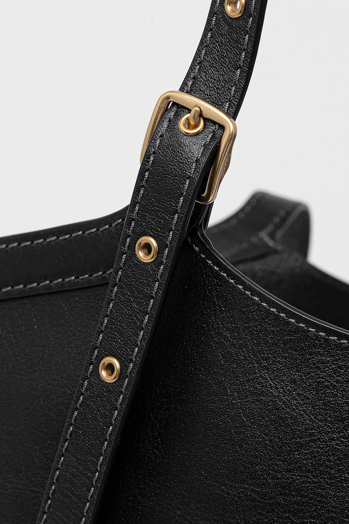 Δερμάτινη τσάντα Coach Gramercy Tote Bag μαύρο CAM00