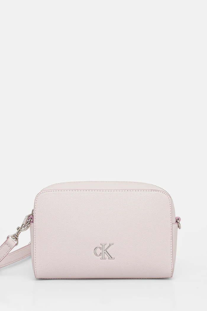 Calvin Klein Jeans torebka crossbody damska z imitacji skóry różowy LV04K3162G