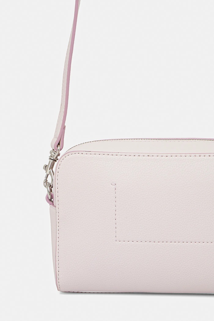 Akcesoria Calvin Klein Jeans torebka crossbody damska z imitacji skóry LV04K3162G różowy