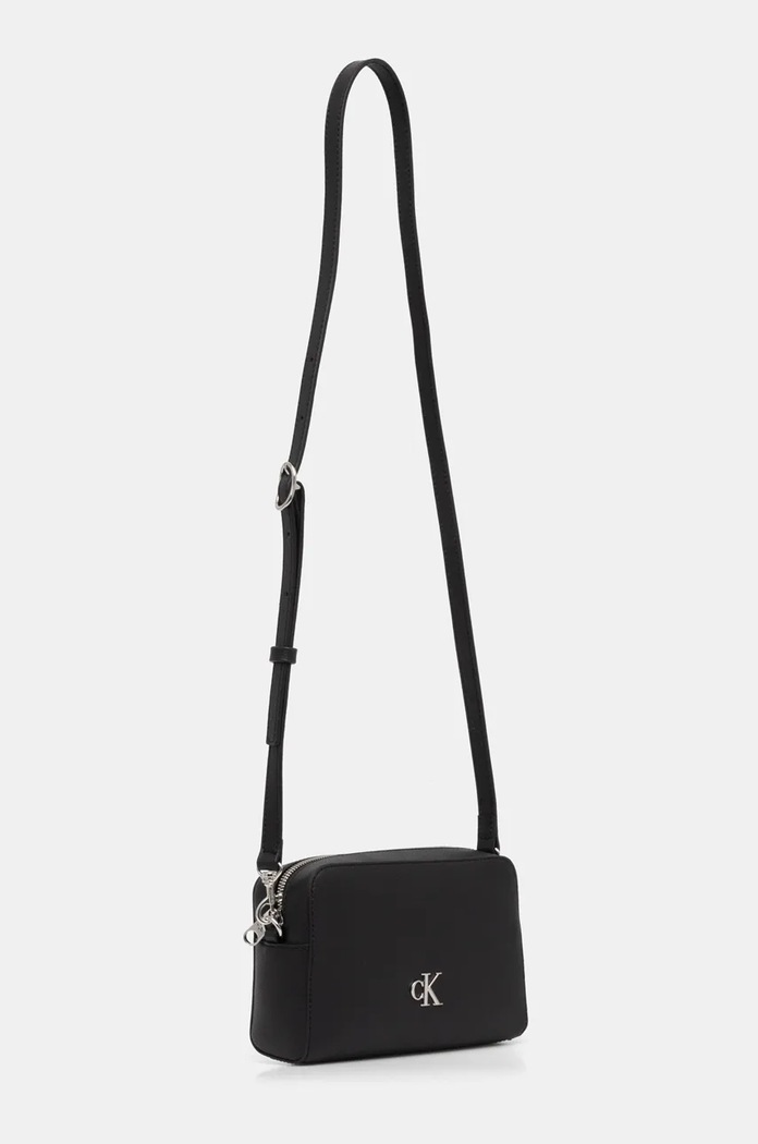 Calvin Klein Jeans geantă crossbody pentru femei cu imitație de piele LV04K3162G negru AW25