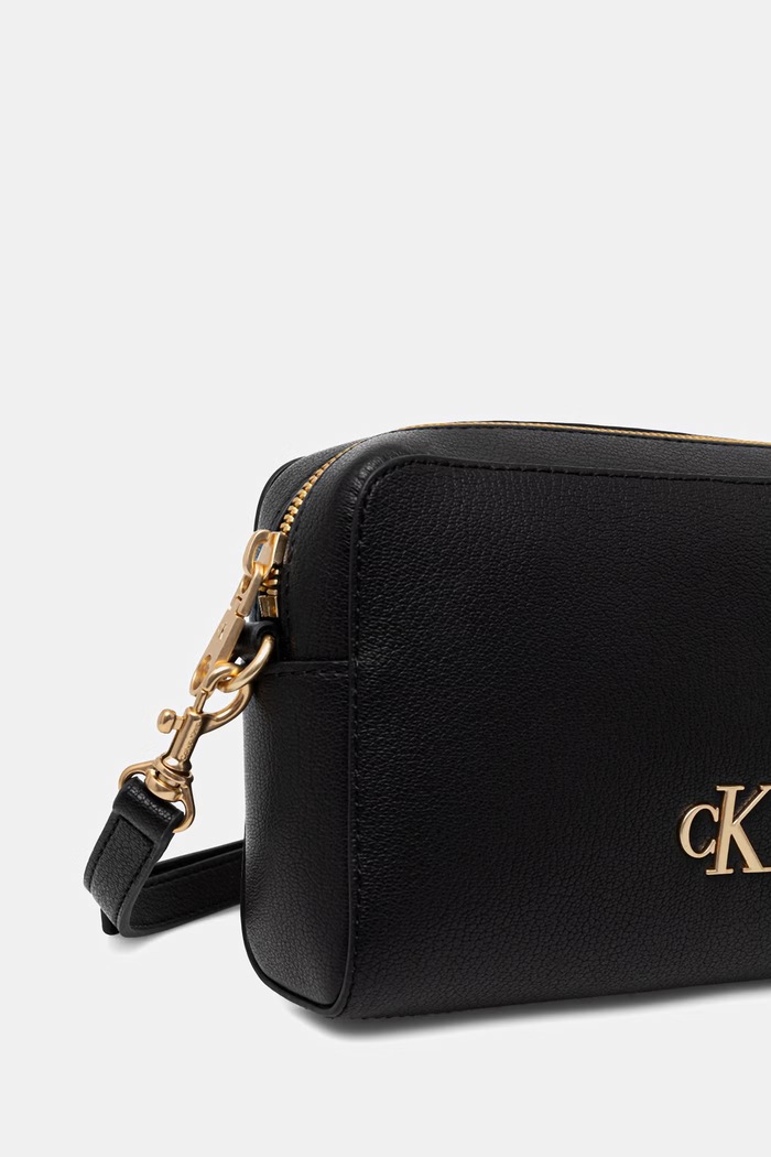 Akcesoria Calvin Klein Jeans torebka crossbody damska z imitacji skóry LV04K3162G czarny