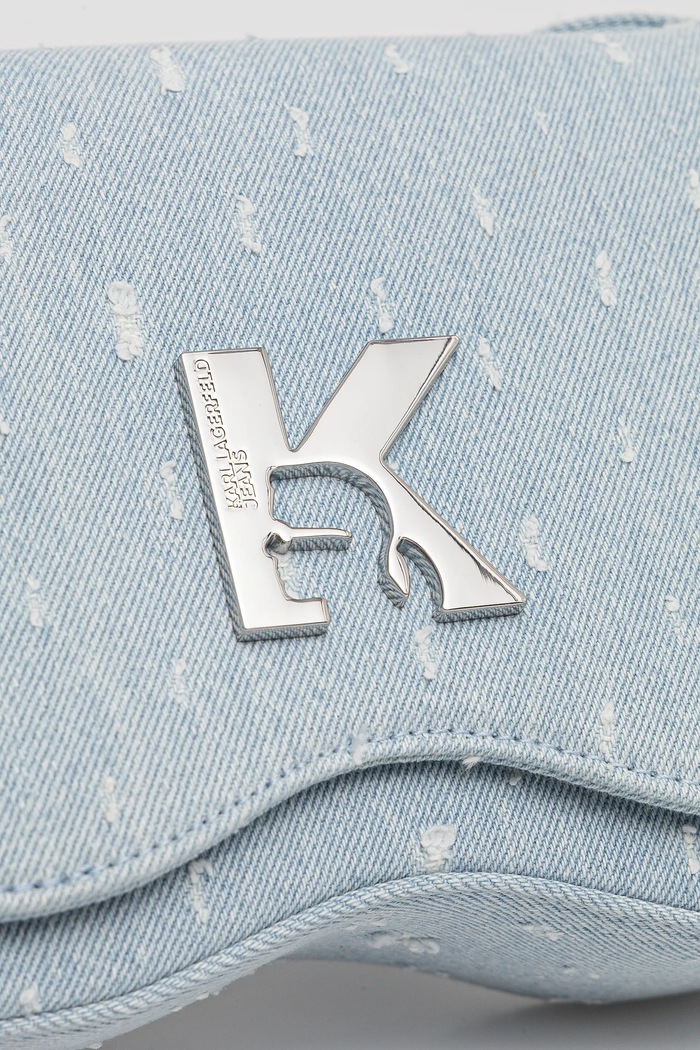 Geantă de blugi Karl Lagerfeld Jeans A2W30099 albastru