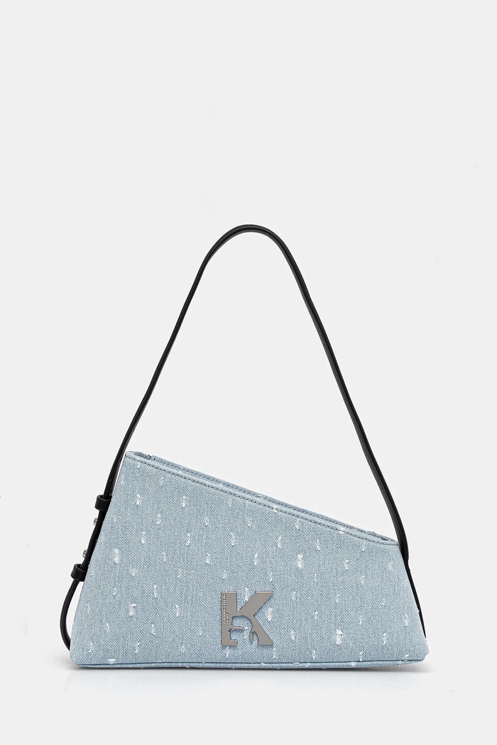 Karl Lagerfeld Jeans geantă nu incape in A4 albastru A2W30134