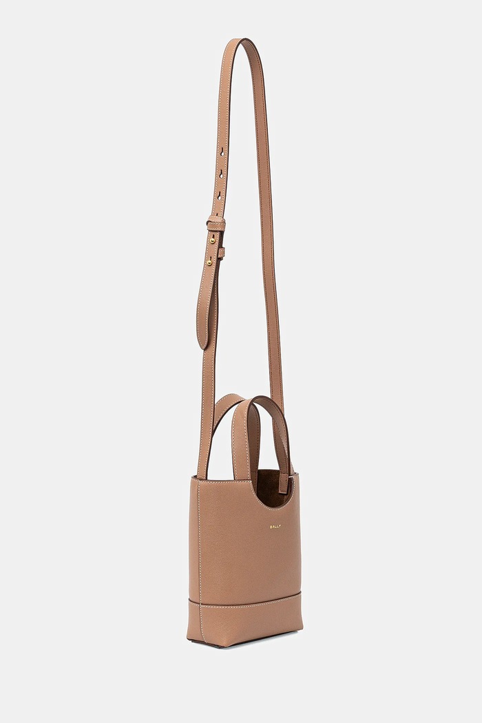 Bally bőr táska WAE069 barna SS25