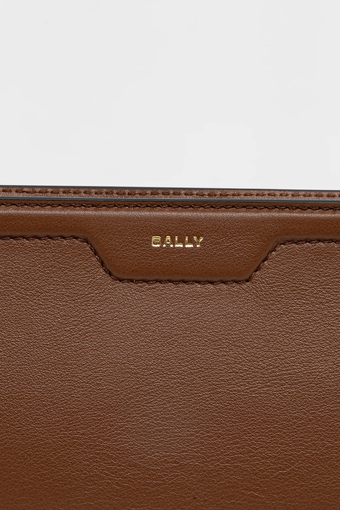 Accesorii Bally geantă de piele WAM03V maro