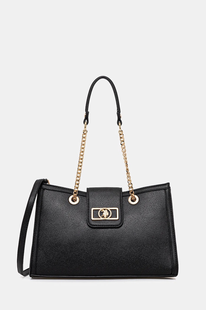 Kabelka U.S. Polo Assn. JONES CHIC imitácia kože čierna BIUJ86451WVP