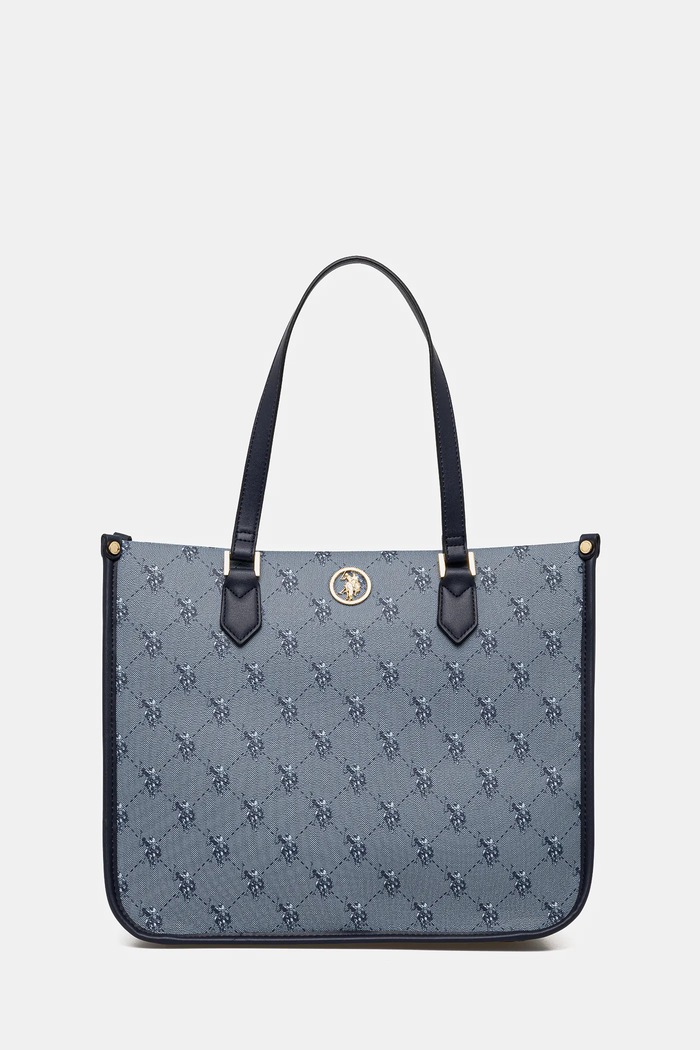 U.S. Polo Assn. torebka HAMPTON mieści A4 granatowy BIUHD6228WVP
