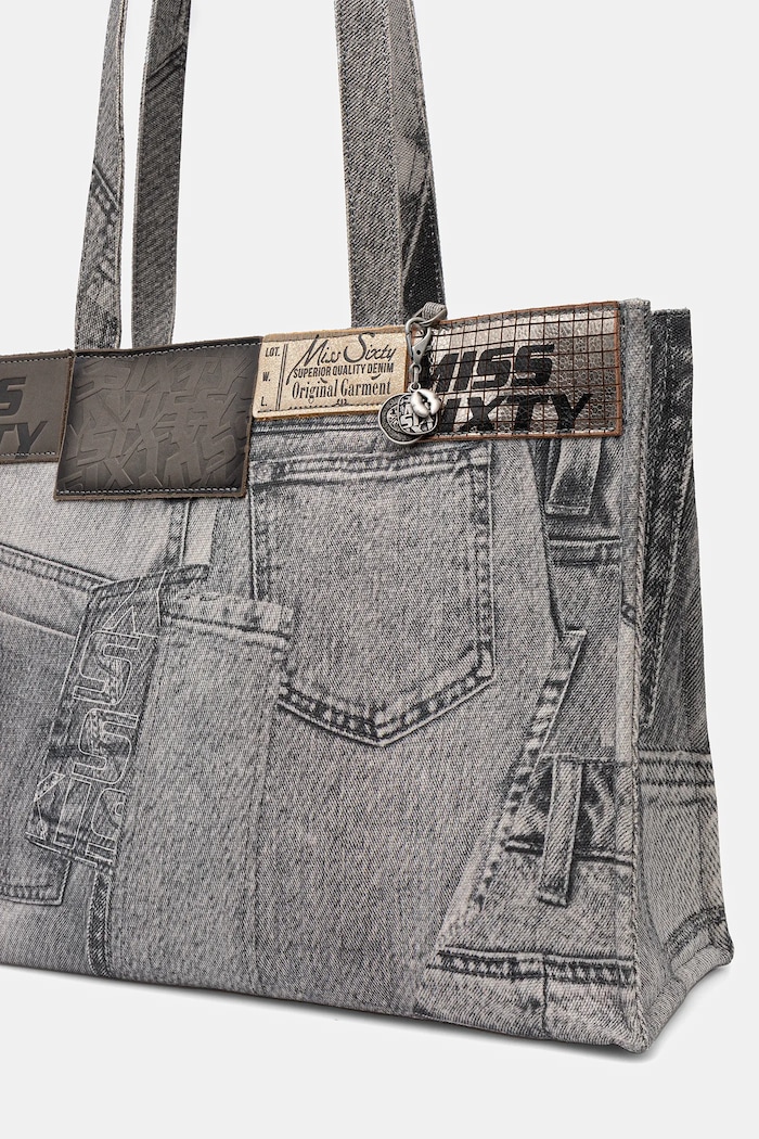 Doplňky Kabelka Miss Sixty 6S2GJ85900 šedá