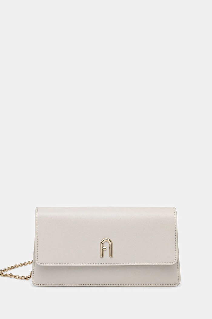 Furla geantă de piele uni gri WE00568.AX0733.1704S