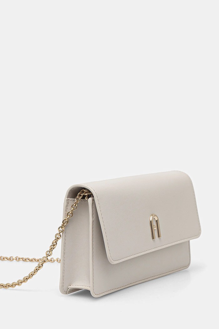 Furla geantă de piele WE00568.AX0733.1704S gri SS25