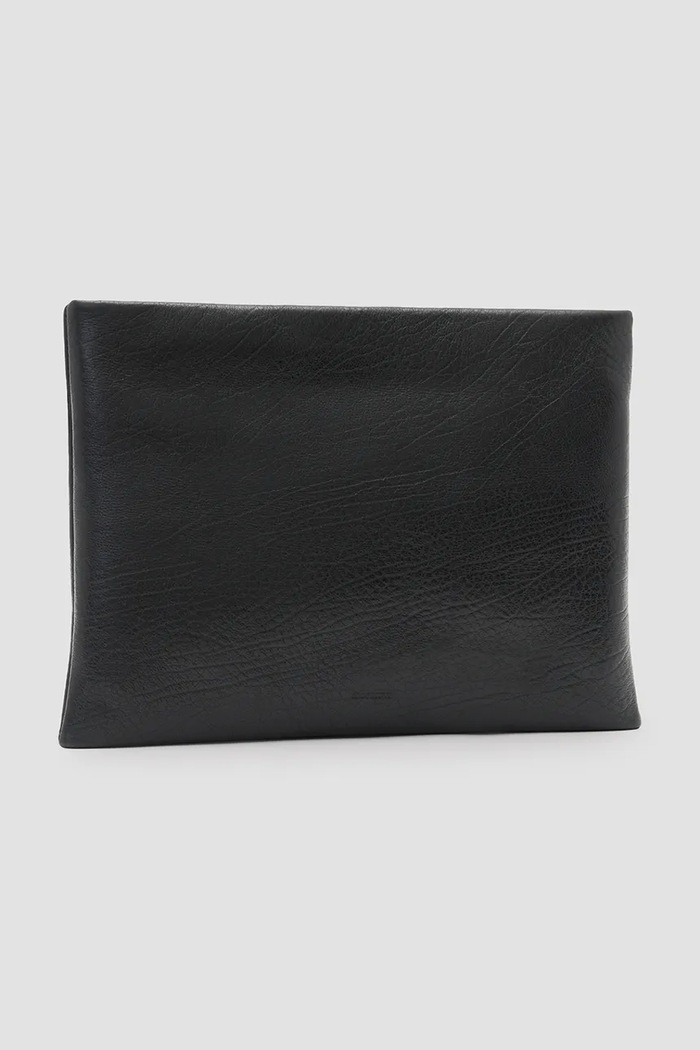 Kožené psaníčko AllSaints BETTINA W126XC černá SS25