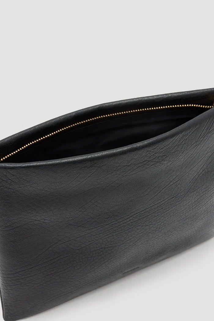 Kožené psaníčko AllSaints BETTINA černá W126XC