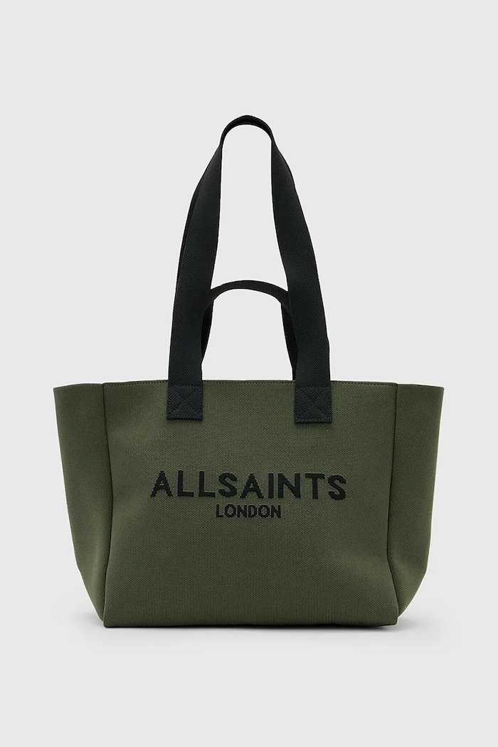 Kabelka AllSaints IZZY hladký zelená W167XB