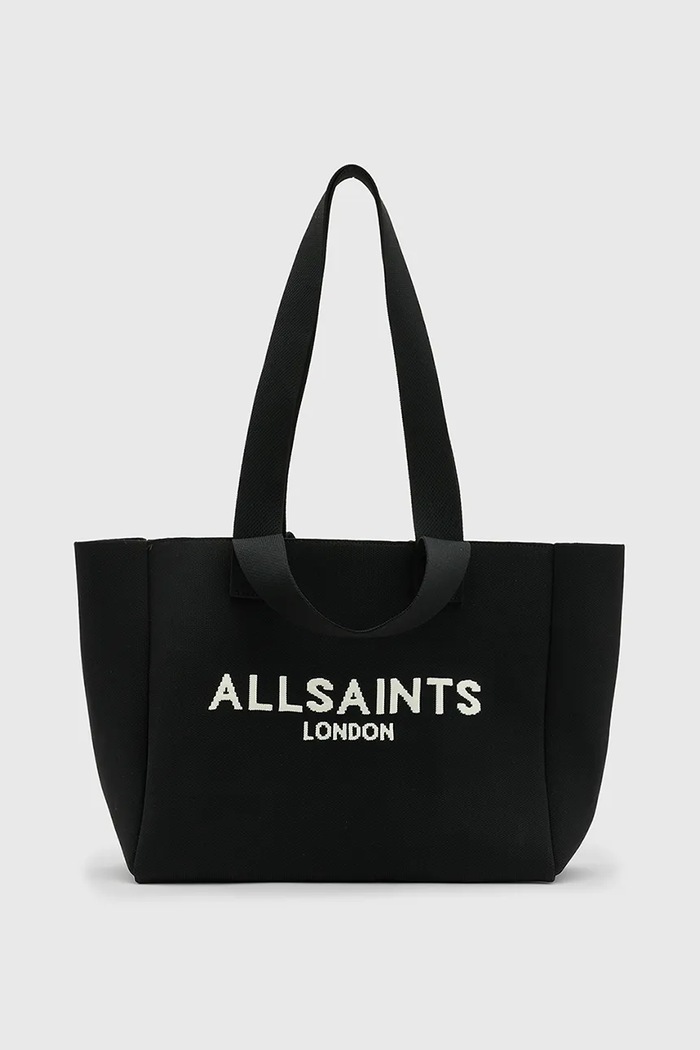 AllSaints torebka IZZY mieści A4 czarny W167XB