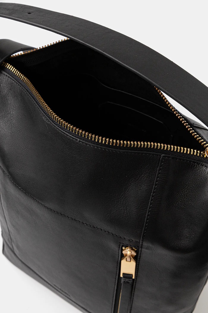 AllSaints torebka skórzana ALBA W246XC