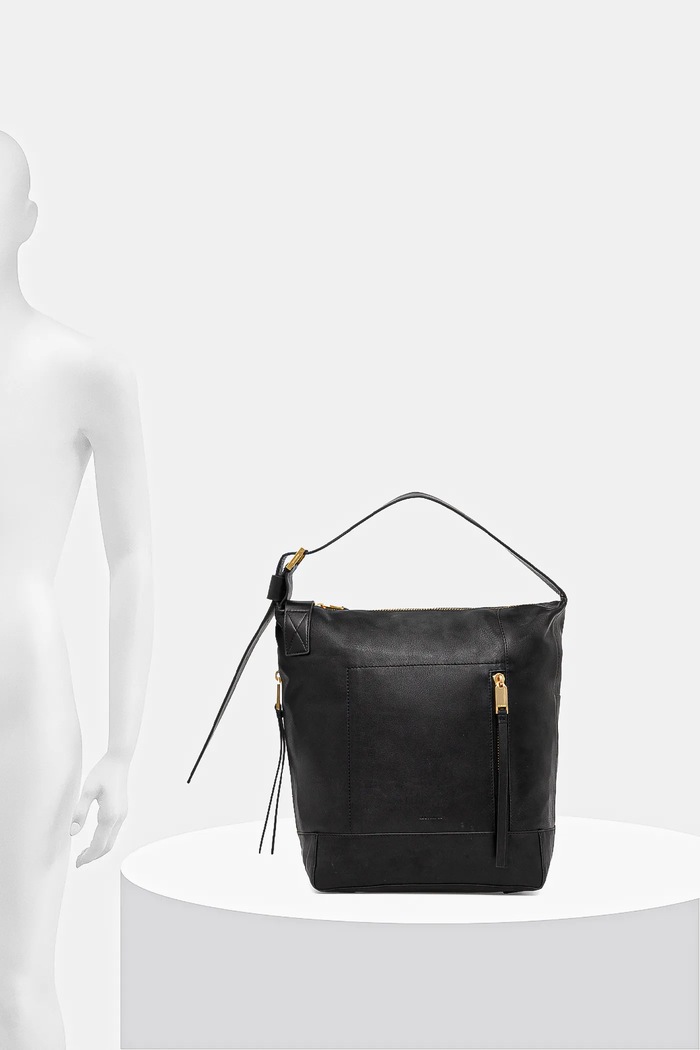 AllSaints torebka skórzana ALBA W246XC