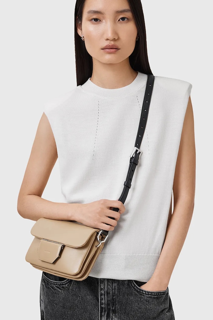 AllSaints poseta de piele JUPITER W263XC