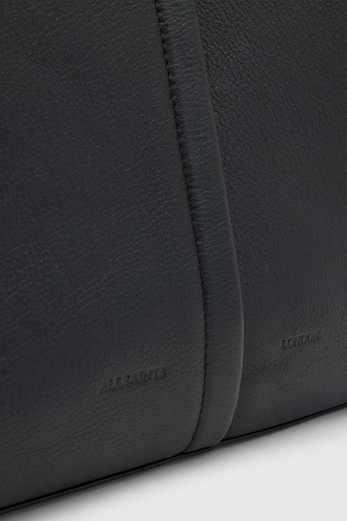 AllSaints bőr táska PHOENIX W493XB fekete
