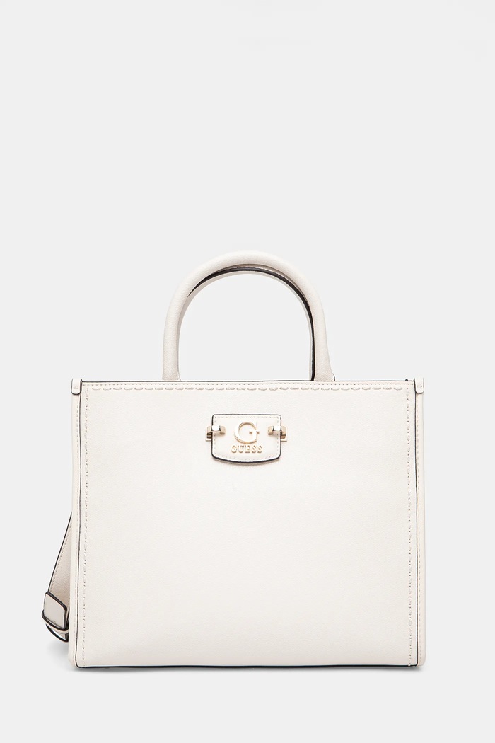 Guess torebka NASTRA mieści A4 beżowy HWBG96.37220