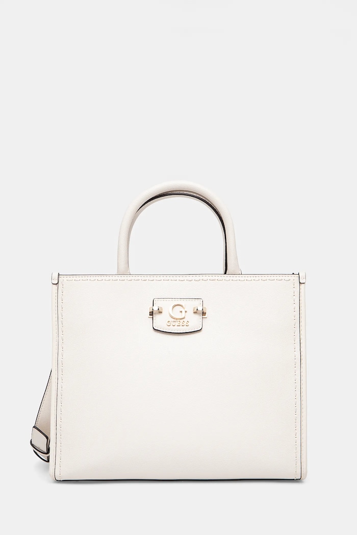 Guess torebka NASTRA mieści A4 beżowy HWBG96.37220