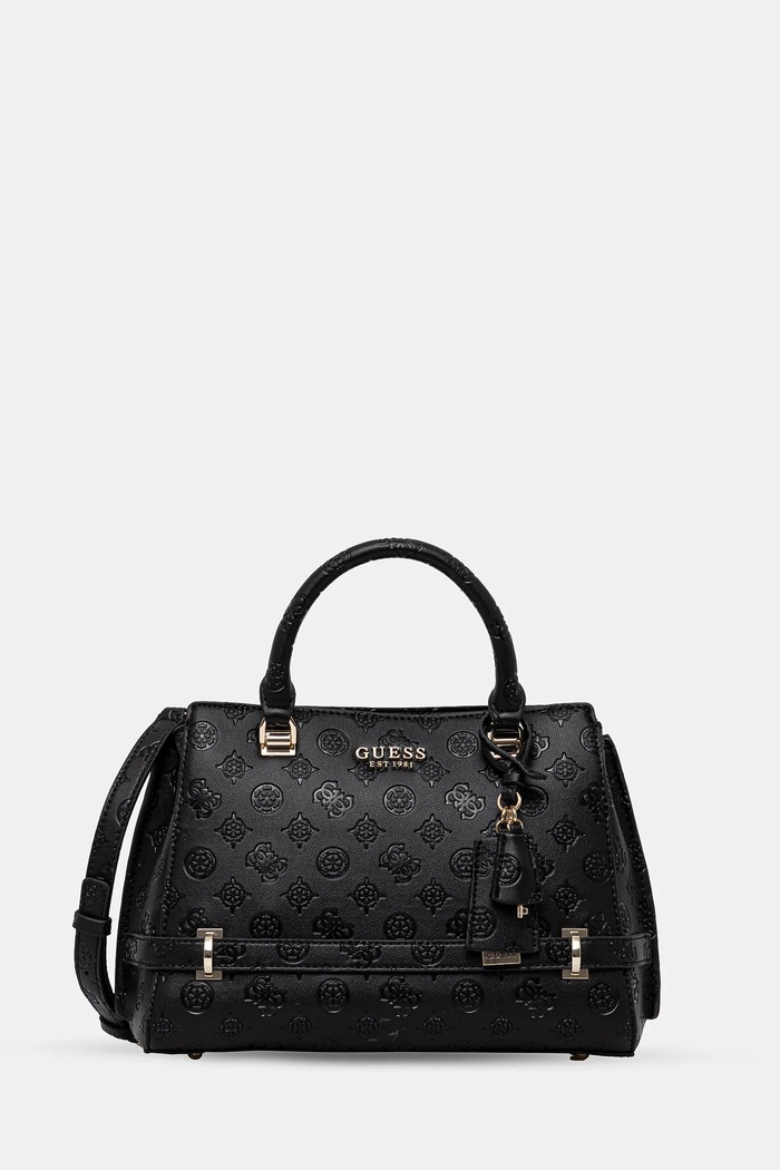Guess torebka ZARELA nie mieści A4 czarny HWPD96.30060