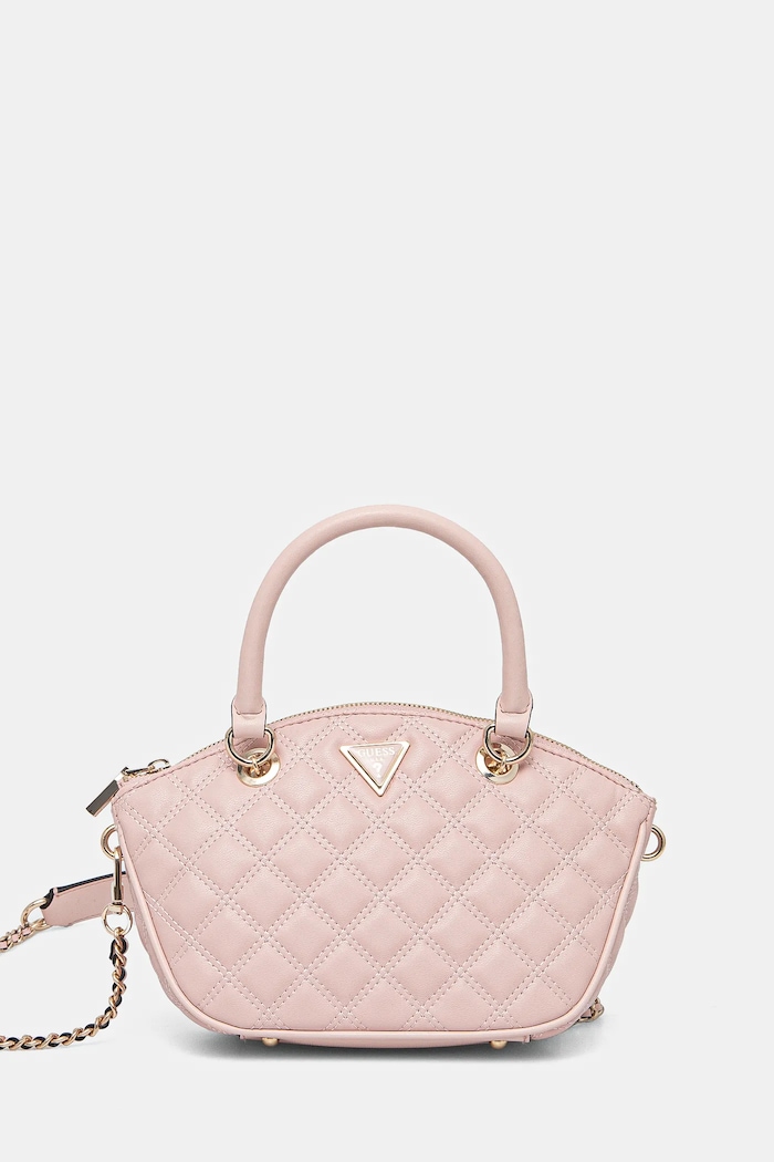 Kabelka Guess GIULLY nevejde se A4 růžová HWQG87.48760