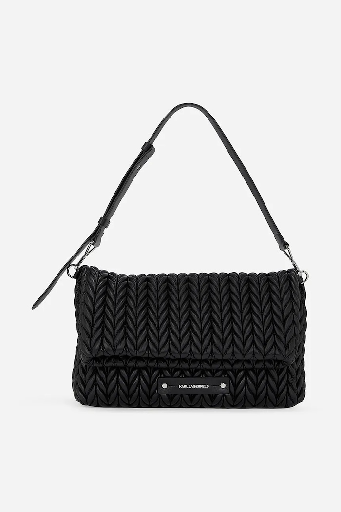 Karl Lagerfeld torebka mieści A4 czarny A2W30151