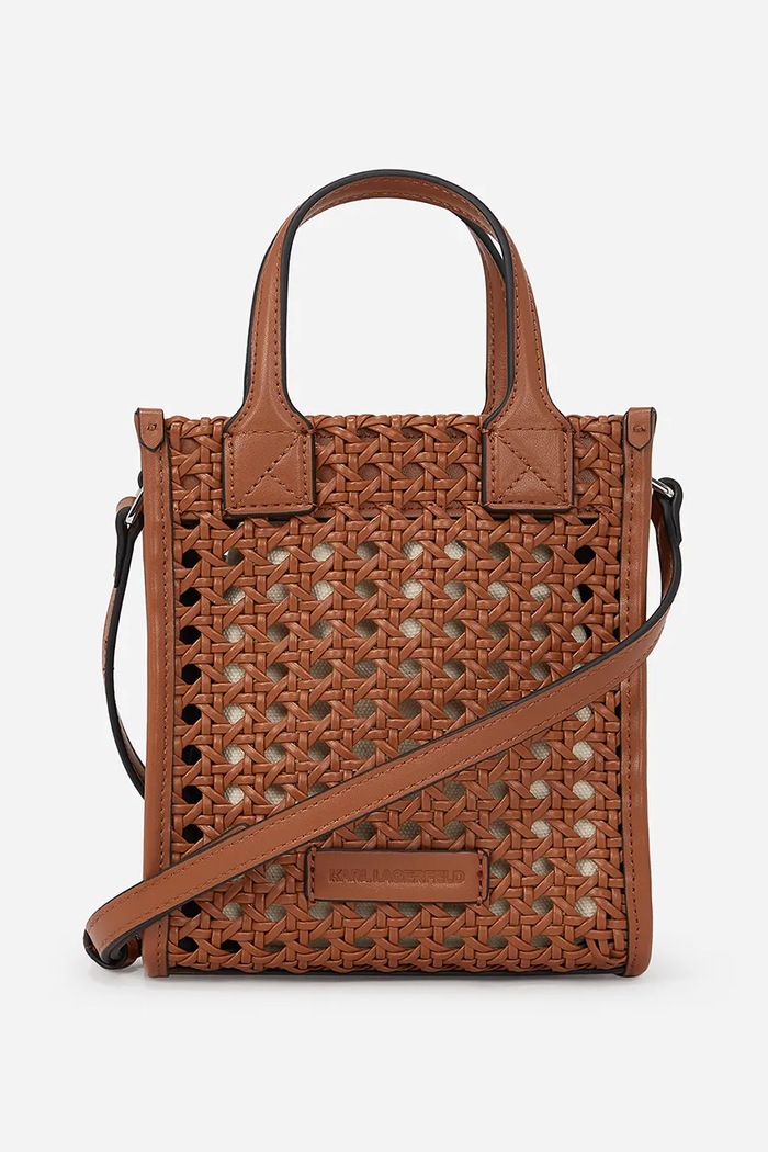 Чанта Karl Lagerfeld A2W30172 кафяв SS26