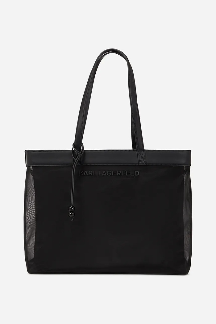 Torba Karl Lagerfeld bez remena crna A2W46050