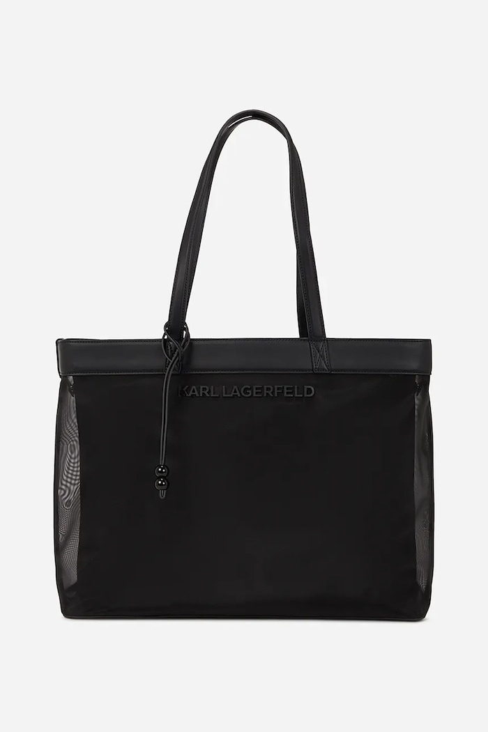 Torba Karl Lagerfeld bez remena crna A2W46050