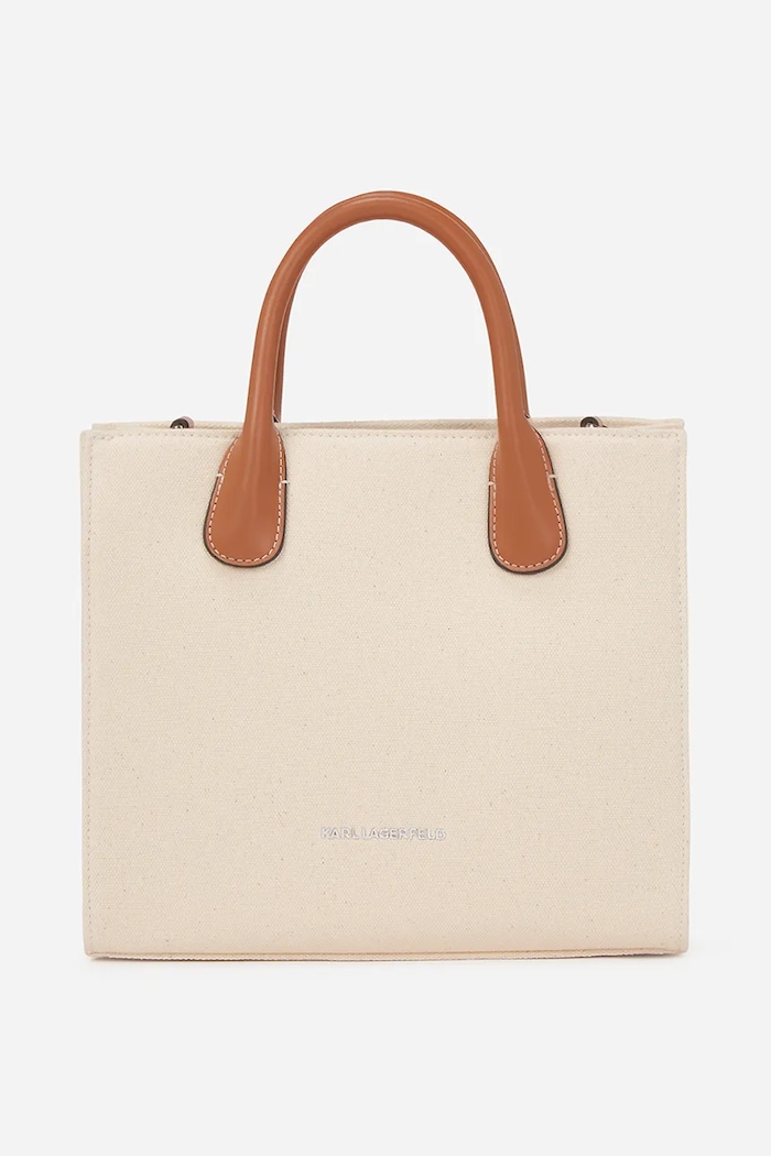 Τσάντα Karl Lagerfeld A2W50002 μπεζ SS25