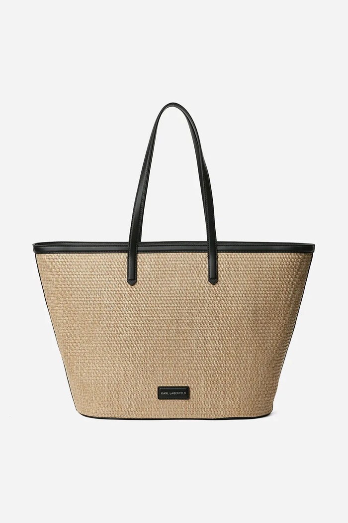 Karl Lagerfeld geantă A2W30245 bej SS25