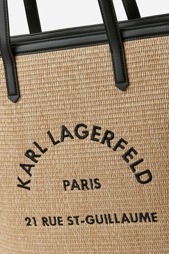 Karl Lagerfeld geantă bej A2W30245