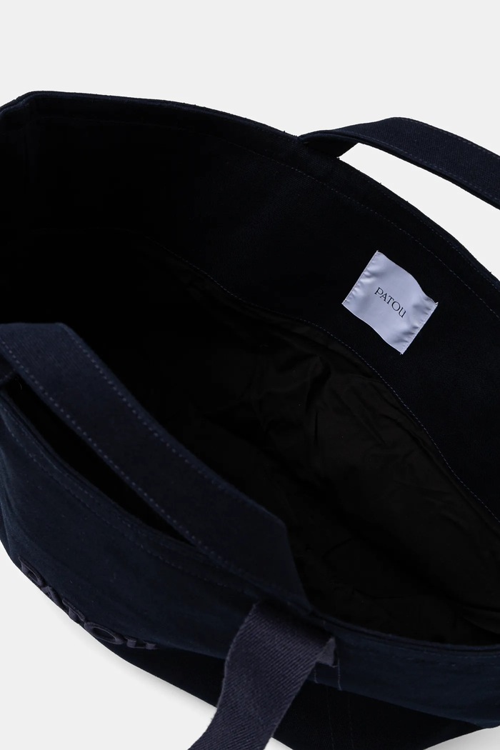 Geantă Patou AC0890076 bleumarin