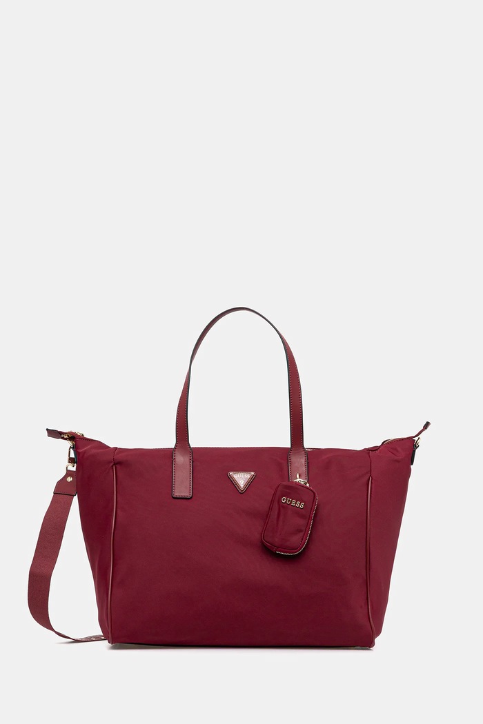 Guess geantă FOLLIE uni rosu TWNN96.76017