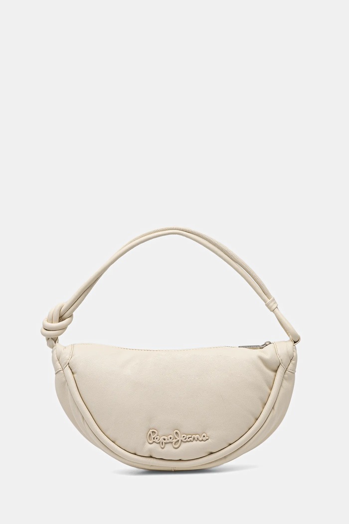 Kabelka Pepe Jeans NADINE SOFTY hladký béžová PL031624