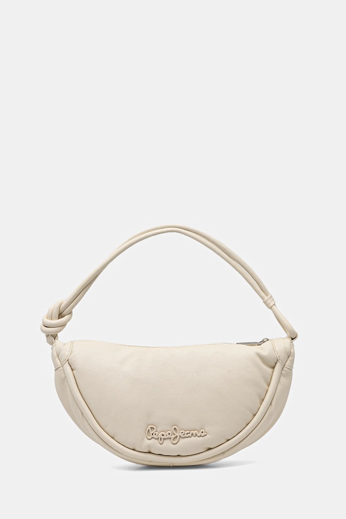 Kabelka Pepe Jeans NADINE SOFTY hladký béžová PL031624