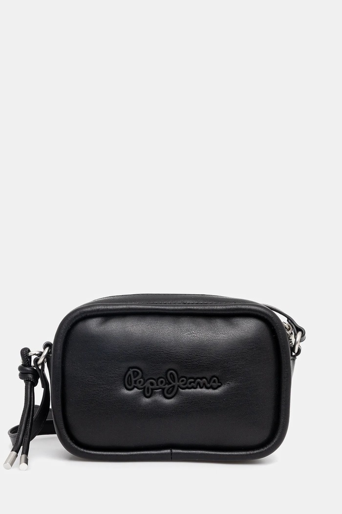Pepe Jeans torebka BRIANAE SOFTY nie mieści A4 czarny PL031625